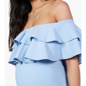 Blue Maternity dress